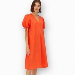 Harshman Dore Coral Midi Size M Dress NWT in Original Unopened Package